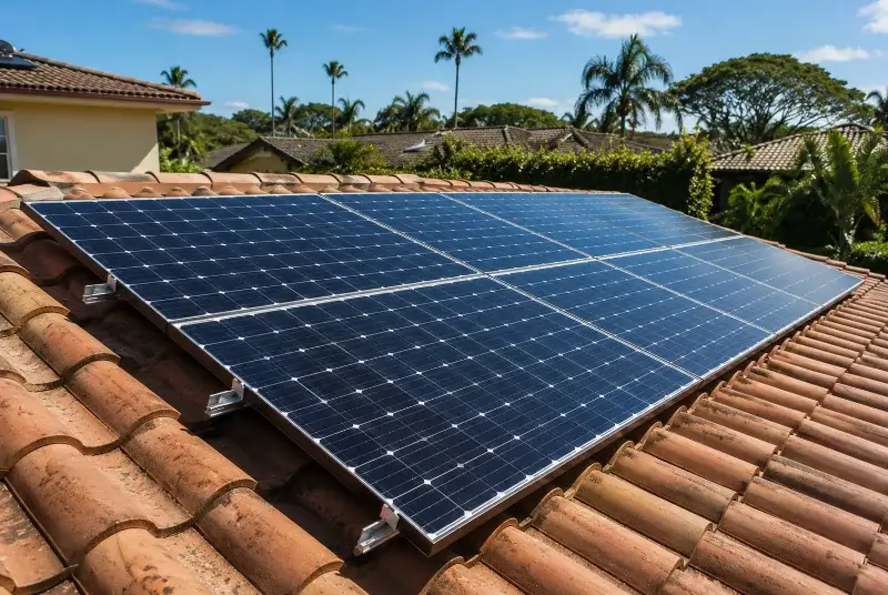Installation de panneaux solaires à Mortagne-sur-Gironde